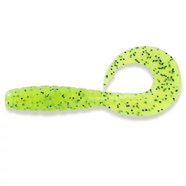 FISHUP Mighty Grub 3.5es 7db 55 Chartreuse Black