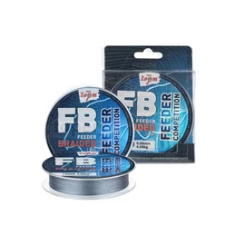 Carp Zoom FC Feeder Fonott Zsinór, o 0,12 mm, 100 m, 6,3 kg, világosszürke