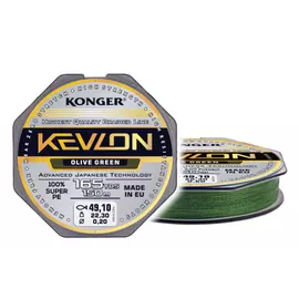 Konger kevlon olive green x4 0.16/150m