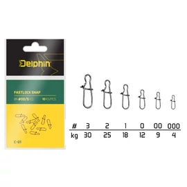Fastlock Snap C-01/10db - BN/0