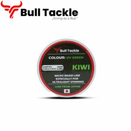 Bull Tackle - Kiwi pergető fonott zsinór UV zöld 150 m - 0.06 mm