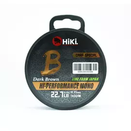 HiKi-Dark Brown zsinór 300 m - 0.20 mm - 300 m