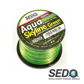 SEDO Aqua Skyline Green 1200 Méter Monofil Horgász Zsinór 0.30mm 8.77kg