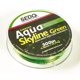 SEDO Aqua Skyline Green 300 Méter Monofil Horgász Zsinór 0.28mm 7.62kg