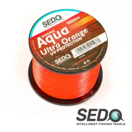 SEDO Aqua Ultra Orange 1200 Méter Monofil  Horgász zsinór 0.40mm 14.53kg