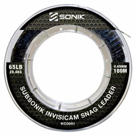 SONIK SUBSONIK INVISICAM SNAG LEADER 100 M  65LBS (0,65)