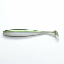 HiKi-Easy Shiner gumihal 50/70 mm - 10 darab/csomag méret: 76 mm súly: 2.2 g Zöld-Fehér
