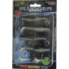 Rapture Slugger Shad Set 75geen Shiner 4+2 db/csg, műcsali szett