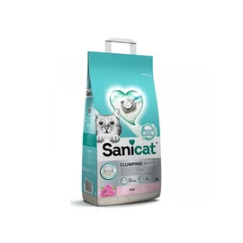 Sanicat macskaalom Clumping White rose fehér csom. bentonit 8l