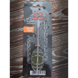 TOP MIX Arrow Flat method feeder kosár - XL 45g