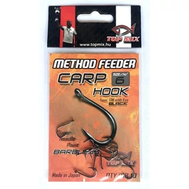 TOP MIX Method Feeder Carp Hook Barbless #6