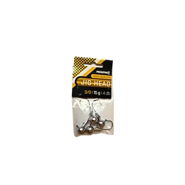 PZ Jig fej 3/0, 3/0, 5 g, 4 db