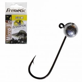 Frenetic Micro Jig ezüst gumihalas twisteres jigfej 6 1,5g Csomagolás: 5db/csomag Tömeg: 1,5g Horogméret: 6