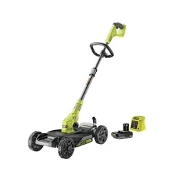 Ryobi ONE+ 18V 30cm 3in1 akkus szegélynyíró szett fűnyíró adapterrel 1x2.0Ah RY18LMC30A-120