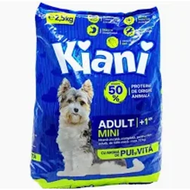 Kiani kutya száraztáp mini csirke - marha 2,5kg