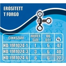 Haldorádó Erősített T forgó - kicsi (S)