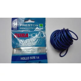 PRESTON DURA HOLLO ELASTIC - SIZE 14 - PEARL BLUE (GYÖNGYKÉK 2,4mm)