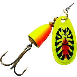 5SF0523 Méret: 5 Szin: Fluo Sárga / Tigris Mintás Tömeg: 13 g Csomagolás: 5db/csomag
