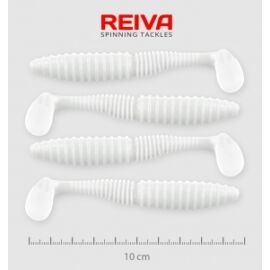 Reiva Zander Power Shad 10cm 4db/cs /Fehér/ (9901-101)