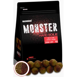 HALDORÁDÓ MONSTER Hard Boilie 24+ - Máj & Vér