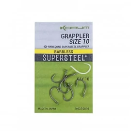 KORUM GRAPPLER HOOK SIZE 12 BARBLESS