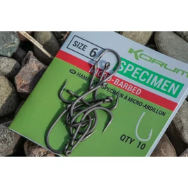 Korum XPERT SPECIMEN MICRO BARBED HOOKS - SIZE 8