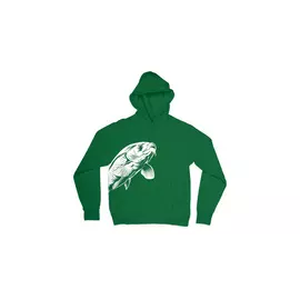 CZ Pontyos kapucnis pulóver, M, zöld