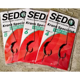 SEDO Krank Specialist Carp Rig Size 6 - előkötött horog