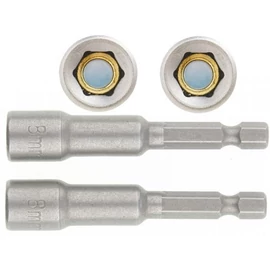 MTX 12x65mm mágneses dugókulcs fej csavarozóba 2db CrV