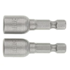 MTX 8x45mm mágneses dugókulcs fej csavarozóba 2db CrV