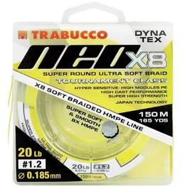 TRABUCCO DYNA-TEX NEO X8 YELLOW FONOTTZSINÓR 150m 0,148mm