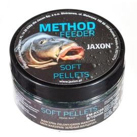 Jaxon soft pellets green marzipan 50g 8/10mm
