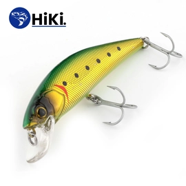 HiKi-Minnow 85 mm 10 g-CL85 - Arany-Zöld
