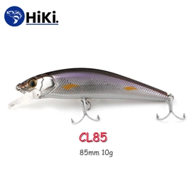 HiKi-Minnow 85 mm 10 g-CL85 - Ezüst-barna hát