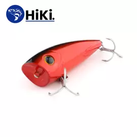 HiKi-Popper 60 mm 8 g-AQ60 - Piros-Fekete