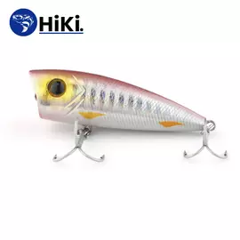 HiKi-Popper 60 mm 8 g-AQ60 - Rózsaszín-Fehér