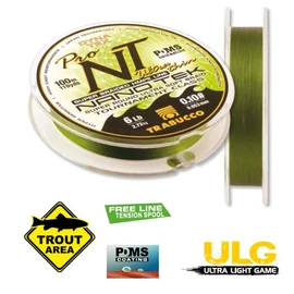 Trabucco Dyna-Tex Pro Nano Tek Ultra Thin 100 m 0,053 mm fonott zsinór