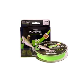 ZSINÓR L&K JIG BRAID 0,15MM 9.1 KG 110M LIME GREEN