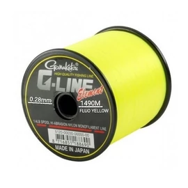 GAMAKATSU-LINE ELEMENT F-YELLOW 0.28MM 1490M    