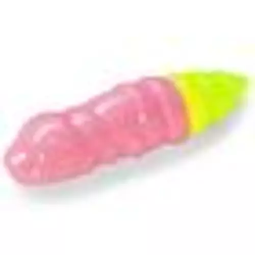 Fish-Up Pupa 1,2" 10db -Bubble Gum Hot Chartreuse  3,2cm