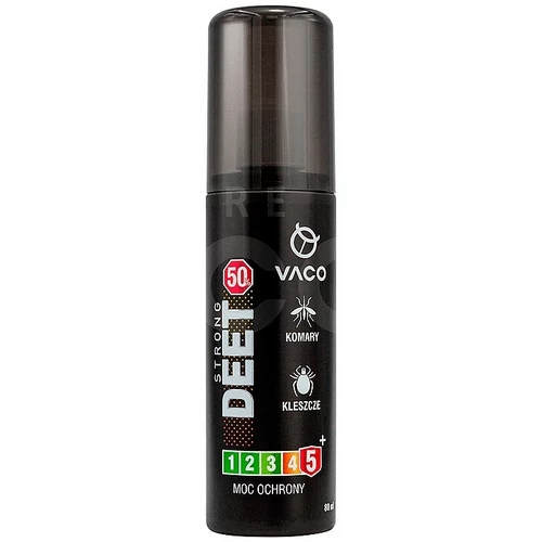 VACO STRONG Spray a leghatékonyabb szúnyog, trópusi szúnyog és kullancscsípés elleni készítmény 