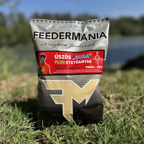 FEEDERMANIA ÚSZÓS "BUSA" FLUO ETETŐANYAG - PIROS