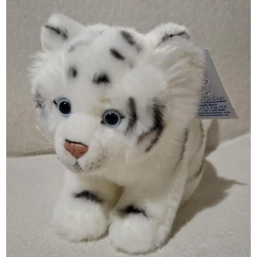 Plüss Szibériai Fehér Kölyök Tigris 32cm