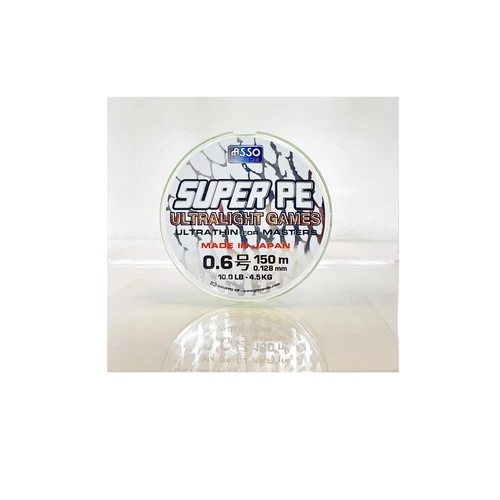 ASSO SP UL GAMES PE 4X STD 0,128 10LBS 150M