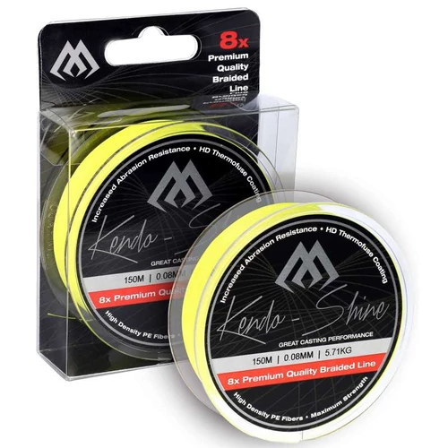 Mikado Kendo Shine Fluo Yellow 0.12mm 150m