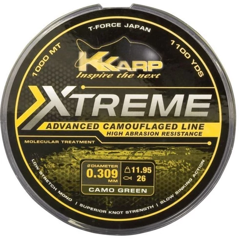 K Karp Extreme Camo Gravel 1000 m 0,35 mm zsinór