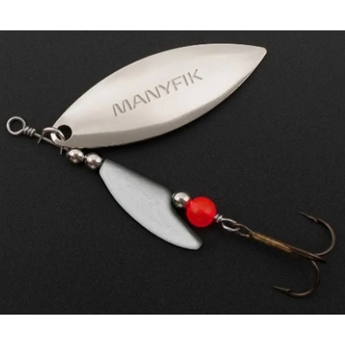 Manyfik Mobby V Vs02-3 5 g Silver-Silver körforgó villantó