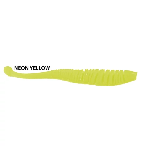 Rapture Evoke Worm 10cm neon yellow 8 db plasztik csali