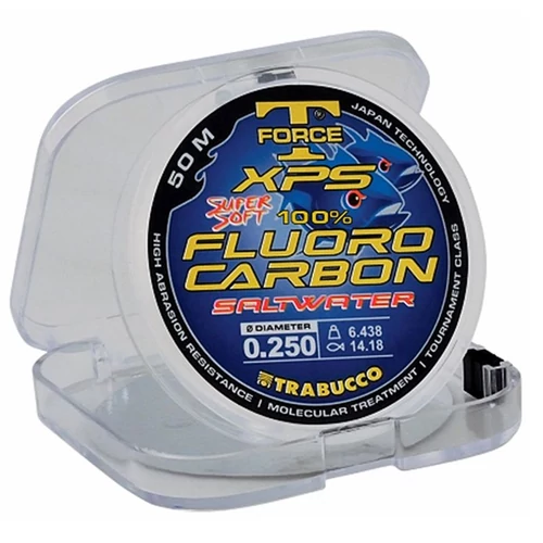 Trabucco T-Force Xps Fluorocarbon Saltwater 2013 25 m 0,80 mm előkezsinór