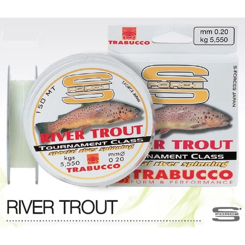 Trabucco S-Force Spin-River Trout 150 m 0,18 mm zsinór